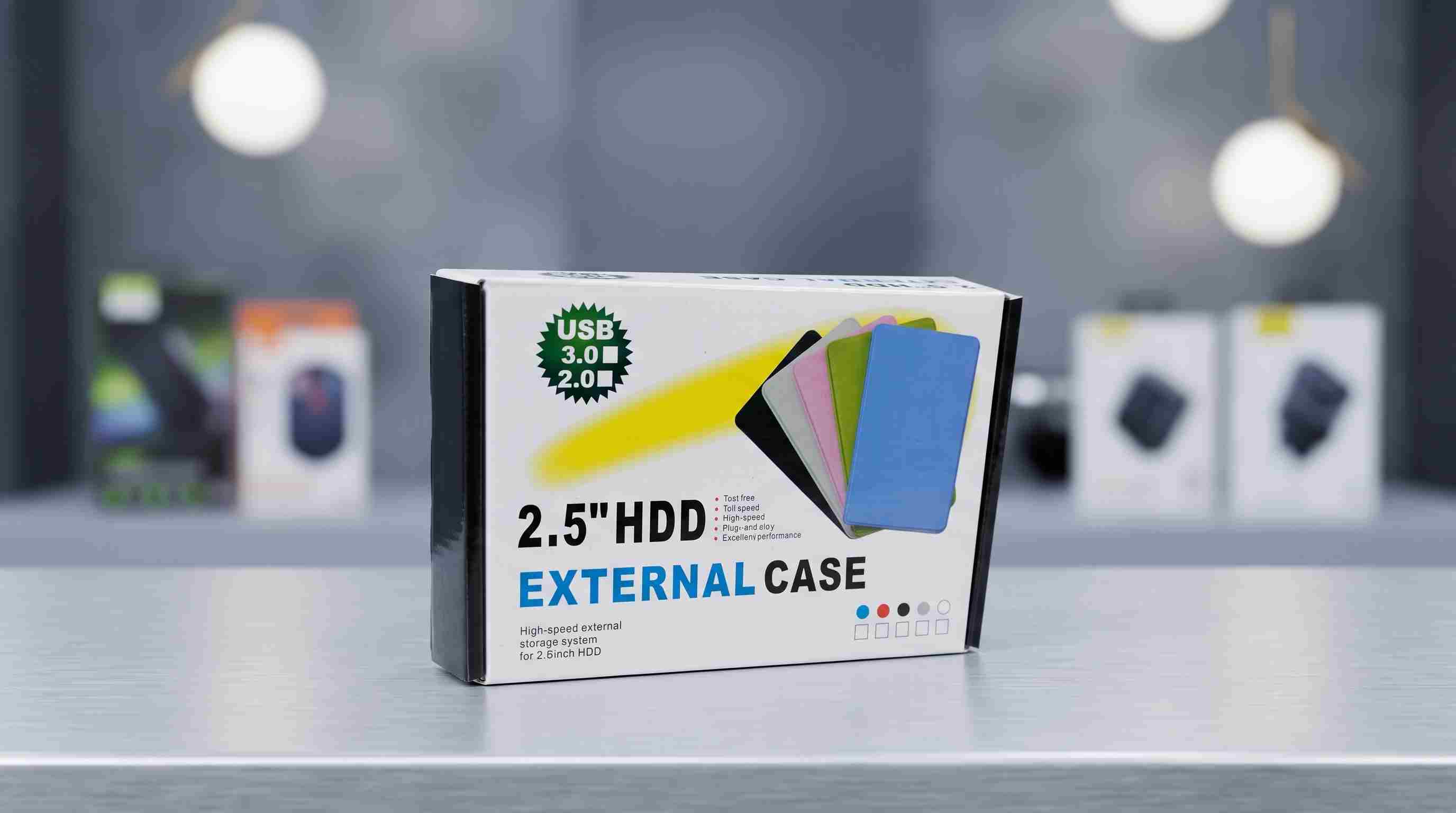 2.5" SATA HDD/SSD External Case Enclosure
