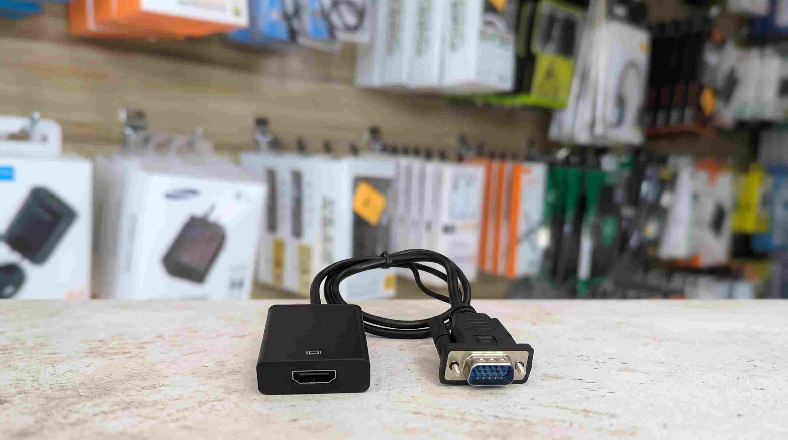 VGA to HDMI (HDTV) Adapter with Audio