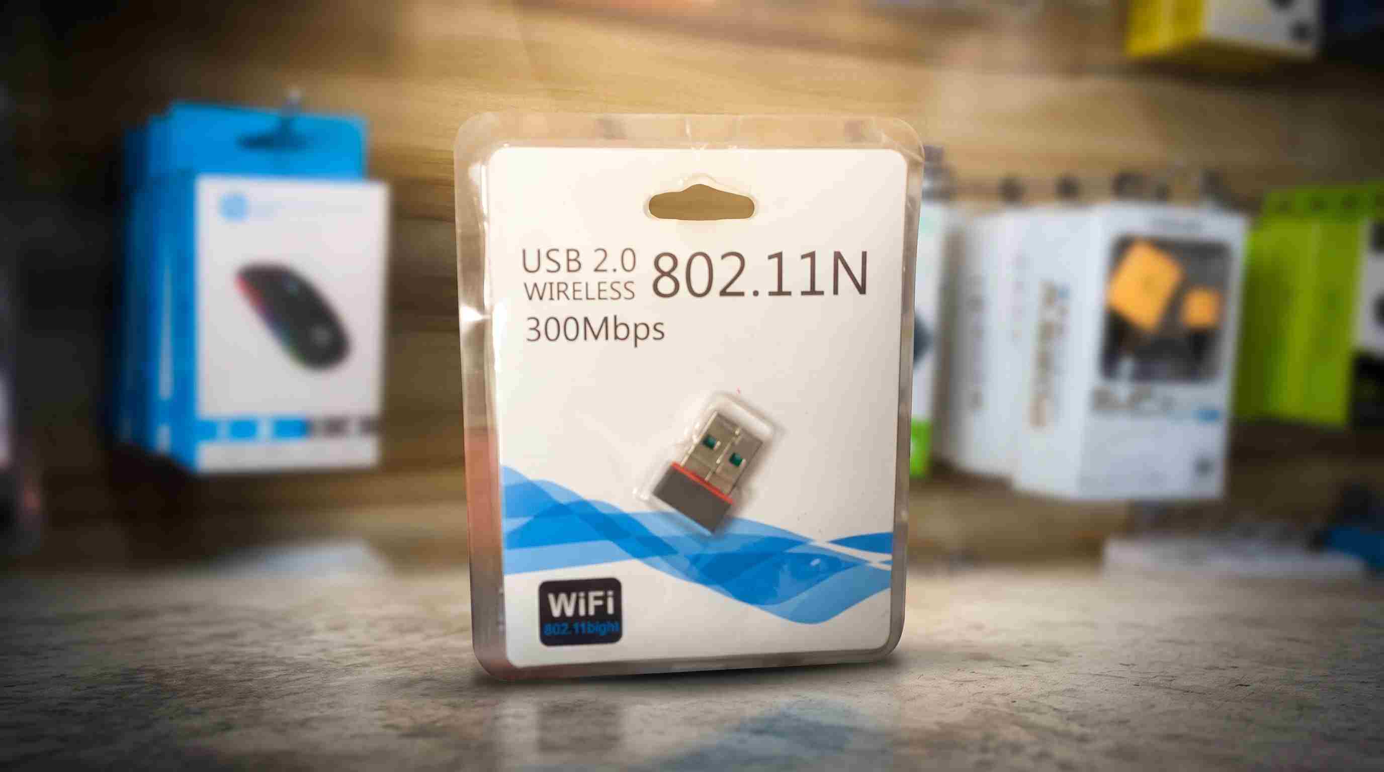 Wireless Wi-Fi Mini Adapter USB 2.0 802.11N 300Mbps