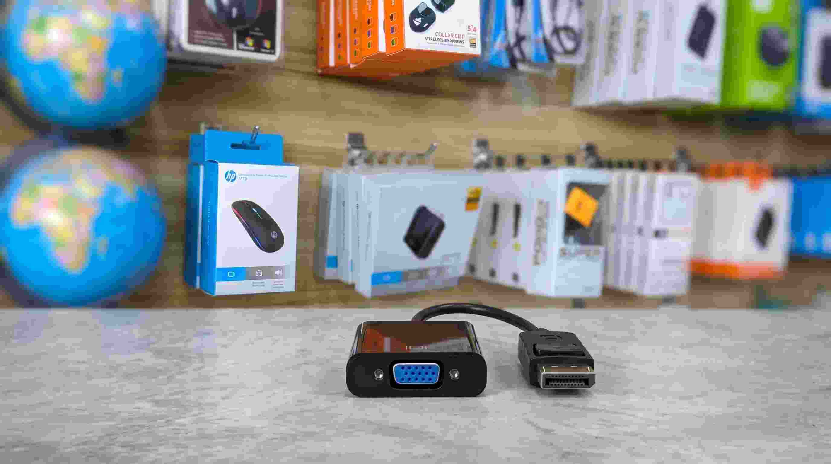 DisplayPort (DP) to VGA Converter Adapter